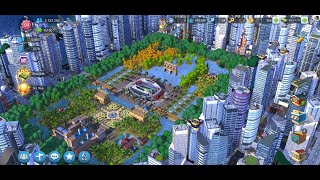 2 million population  built a mega city simcity buildit  simcity buildit best city layout mod apk [upl. by Atnauqahs174]