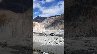 Shyok River Crossing ladhak ktm adventure [upl. by Voletta939]