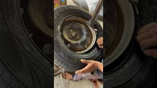 Tyre fitting process tyre fitting [upl. by Hobbs534]