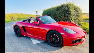 Porsche 718 Boxster GTS 40 review Is this the greatest Boxster ever [upl. by Longley]