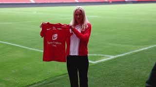 Mia Authen har signert for Brann [upl. by Ayihsa]