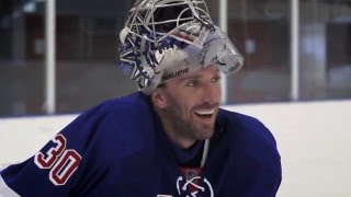 Machine vs Machine Henrik Lundqvist 1SOD1N Rebound Distance [upl. by Ferrell515]