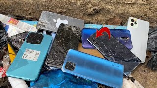 🤩Looking alots iPhone 11 Pro OPPO VIVO in Landfill  Restore Realme C11 Cracked [upl. by Mortensen998]