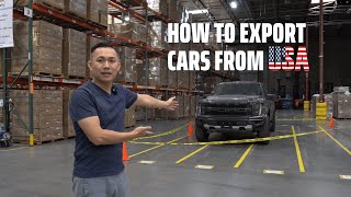 Episode 26  How to export cars from the USA  StepbyStep [upl. by Jehius513]