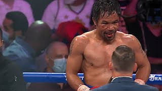 Manny Pacquiaos Controversial Defeat  YORDENIS UGAS vs MANNY PACQUIAO Highlights [upl. by Hedvige]