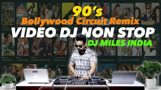 90s Bollywood Circuit Remix  Video DJ  Bollywood Circuit House  Dj Mix [upl. by Eillo]