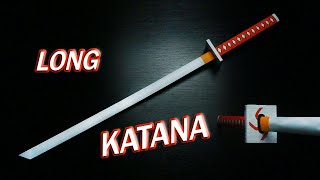 Comment faire un long katana à partir de papier [upl. by Scholz592]