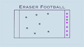 PE Games  Eraser Football [upl. by Assirem]