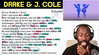 FIRST REACTION and BREAKING DOWN  Drake amp J Cole  Evil Ways [upl. by Nahgeem174]