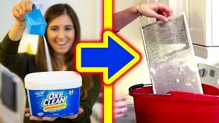 15 Brilliant Uses For OxiClean 🙌 Cleaning Tips amp DIY Recipes [upl. by Puett]