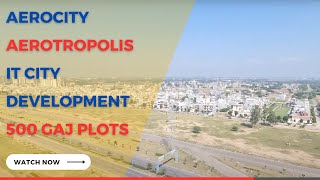 500 Gaj Plots Mohali Availability  Aerocity  IT City  GMADA Site Aerotropolis  Full Site Tour [upl. by Mazur376]