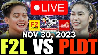 F2 LOGISTICS VS PLDT 🔴LIVE PREVIEW  NOV 30 2023  PVL ALL FILIPINO CONFERENCE 2023 pvl2023 [upl. by Sinegra]