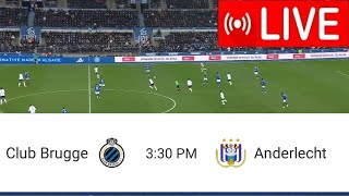 Live Match Club Brugge Vs Anderlecht  Belgian First Division A20242 [upl. by Naynek664]