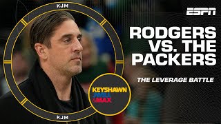 Aaron vs the Packers Discussing the leverage battle following Rodgers Jets announcement  KJM [upl. by Rives]