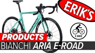 Bianchi Aria E Road Bike [upl. by Tade]