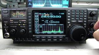 ICOM IC756PRO HF TRANSCEIVER TEST  ALPHA TELECOM [upl. by Anne-Marie]