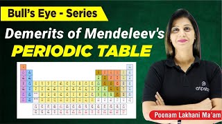 Demerits of Mendeleevs Periodic Table  Periodic Table Class 11  IIT JEENEET  ATP STAR KOTA [upl. by Cristal772]