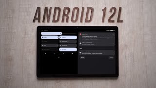 Android 12 L First Impressions A Good Step [upl. by Rivers]