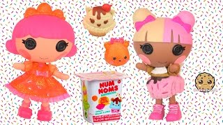 Num Noms Surprise Blind Bag Toy Unboxing amp Lalaloopsy Spoons Waffle Cone Giggly Fruit Drop Dolls [upl. by Case]