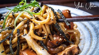 【YAKI UDON STIR FRY UDON NOODLES WITH VEGETABLES】 quick and easy [upl. by Aufa]