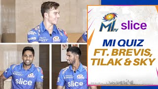 Our boys take up the Ultimate MI Quiz  Mumbai Indians [upl. by Conn]