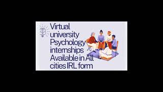 internship available for psychology students psychology courses enrollment [upl. by Shay]