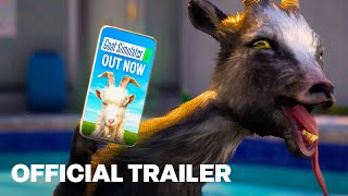 Goat Simulator 3 Release Trailer [upl. by Esele]