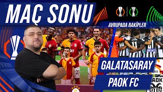 Galatasaray  Paok  Maç Sonu Değerlendirmesi  Perşembe Maçları [upl. by Ennaylloh436]