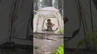 MAKE SURE ALL DRY IN UMBRELLA TENT shorts [upl. by Marissa961]