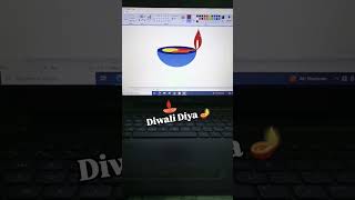 Diwali Diya drow in ms paint ytshorts trending dipawali diya art artist computer mspaint [upl. by Hopper]