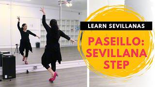 Sevillanas for beginners the quotSevillana Stepquot [upl. by Anivram]