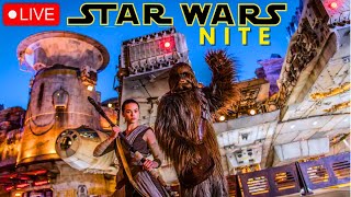 🔴 Star Wars Nite at Disneyland  OPENING NIGHT Special Fireworks Dance Party Stormtroopers amp more [upl. by Adamski]