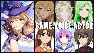 Genshin Impact LISA Voice Actors in Anime Roles Tanaka Rie ElinaliseAphroditeTreyniMizuhara [upl. by Hasin]