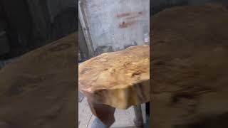 Торцевой спил wood деревообработка карагач woodworking [upl. by Riggins]