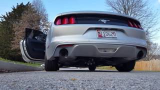 2016 mustang v6 cold start plus revs [upl. by Monafo878]