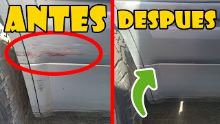 Como QUITAR LOS RAYONES de Pintura a un Carro Auto Super Fácil y RÁPIDO [upl. by Enamart611]