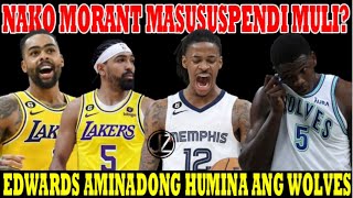 KILALANIN PAPALIT kay DANGELO 2 CENTRO PINANGALANAN  MORANT MASUSUSPENDE MULI DAHIL sa LAKERS [upl. by Mechling403]