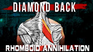 Diamond Back Annihilation  Rhomboid Exercises Finisher for ANY Back Workout  Tiger Fitness [upl. by Atekan663]