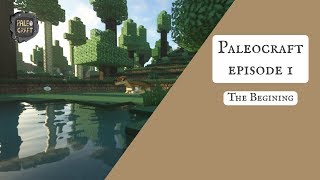 Paleocraft plays Minecraft episode 1 The Begining [upl. by Croteau]