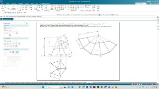 Development of Lateral Surfaces of Solids Pentagonal Pyramid 01 [upl. by Rennerb]