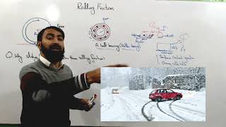 What is Rolling Friction  9th Class Physics  Chapter 3  Dynamics  Haytham Academy [upl. by Etem]