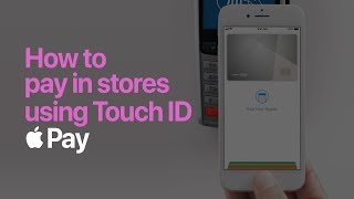 Apple Pay — How to pay with Touch ID on iPhone — Apple Shorts [upl. by Emixam]