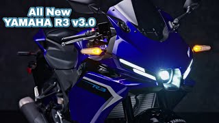 2025 Yamaha R3 v30 launched  Price  features  top speed [upl. by Orvil]