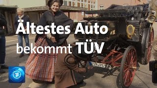 125 Jahre alter Oldtimer ist mehrere Millionen Euro wert [upl. by Siuqcram515]