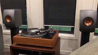 Custom Thorens TD150 First Play [upl. by Atsedom]