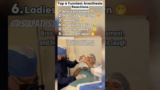 Top 6 Funniest Anesthesia Reactions [upl. by Nonnair790]