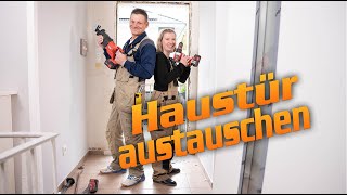 Haustüre einbauen so gehts DHTrockenbau [upl. by Egroej841]