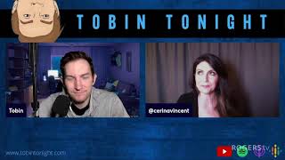 Tobin Tonight Cerina Vincent  Rogers tv [upl. by Naejarual567]