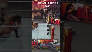 TEAM JHON CENA VS TEAM RICOCHET WWE 2K24 wwe2k24 shorts videoshort [upl. by Araec]