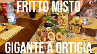 FRITTO MISTO più FAMOSO DELLA SICILIA A ORTIGIA  SIRACUSA STREET FOOD [upl. by Adnerol993]